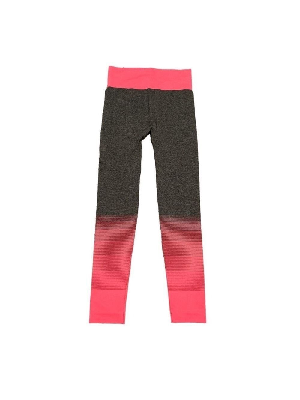 FC High Waist Seamless Leggings Gray Pink Ombré Women’s Regular